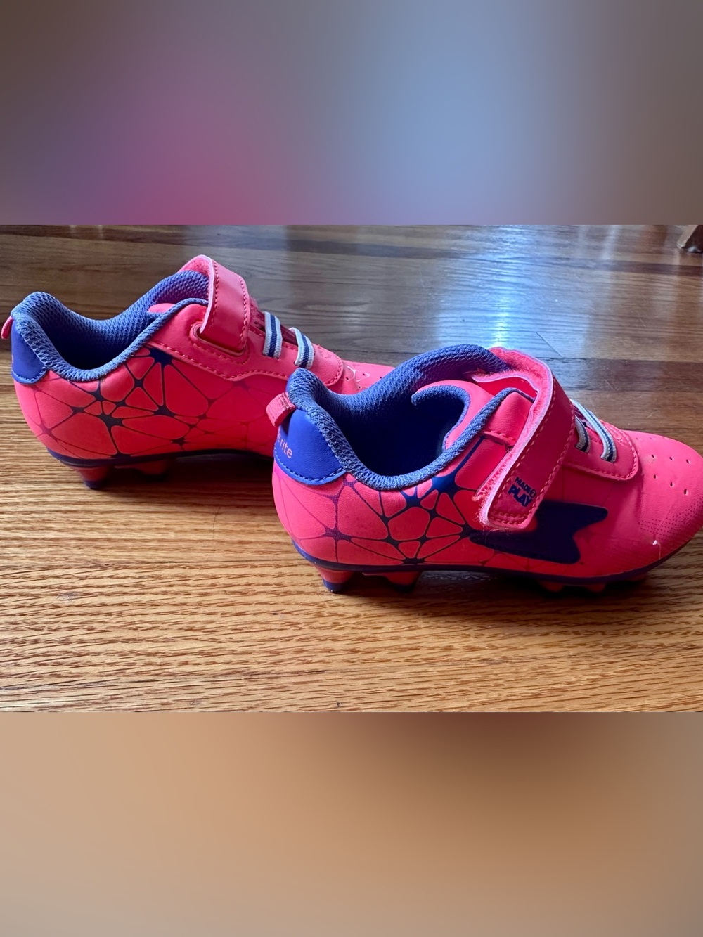 Stride Rite Kids Pink and Purple Soccer Shoes size toddler 10M
